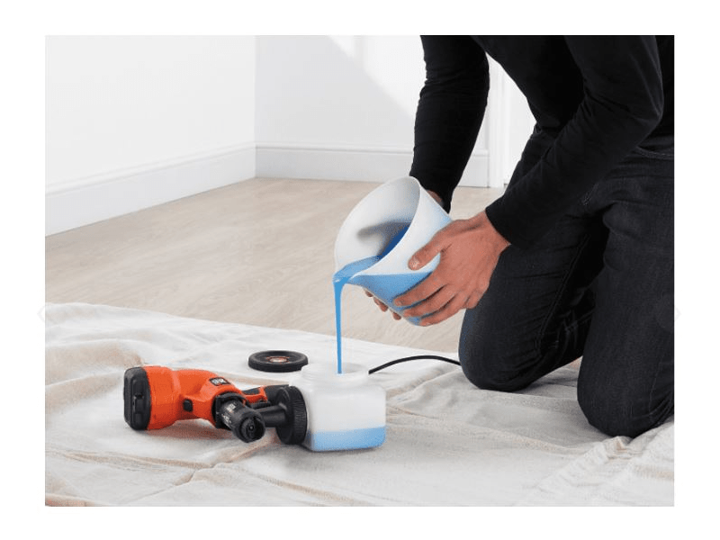 Black & Decker HVLP200-QS Festékszóró pisztoly, 400 W, 1200 ml