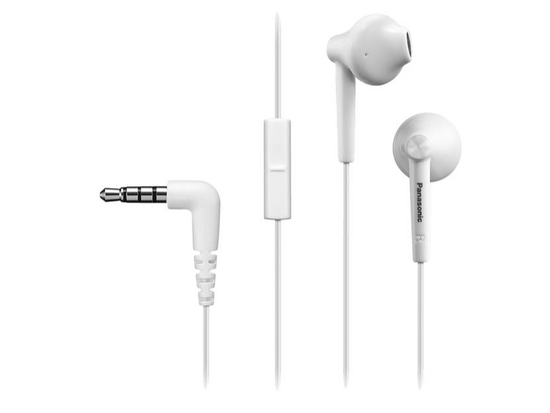 Panasonic RP-TCM55E-W Vezetékes fülhallgató Fehér