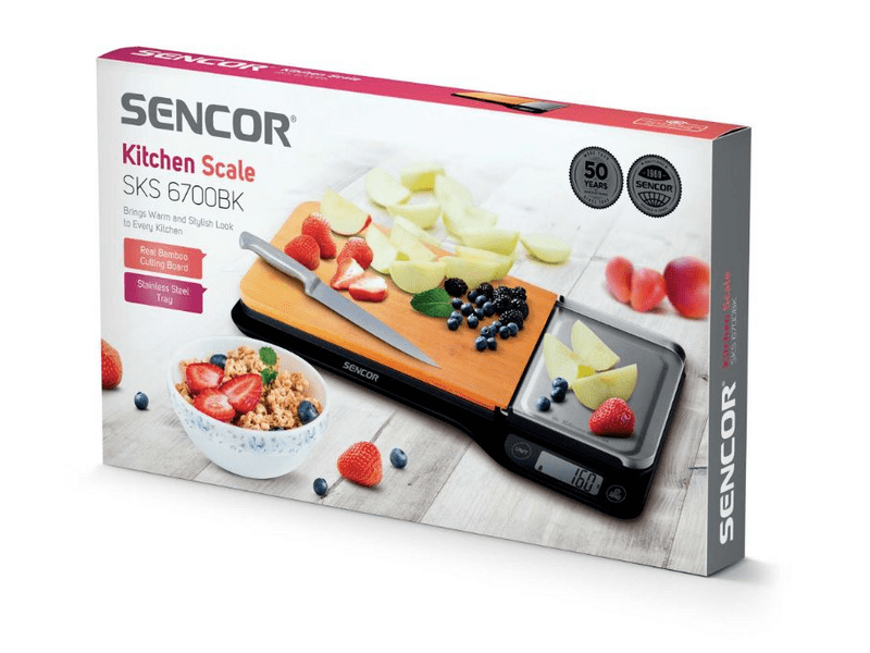Sencor SKS 6700BK Konyhai mérleg