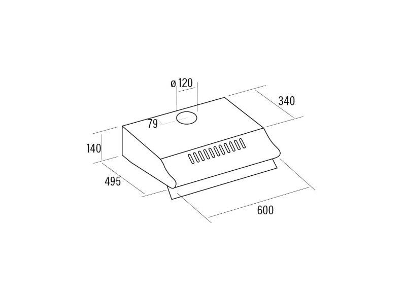 CATA P-3260 X/L Páraelszívó + Bekötőszett