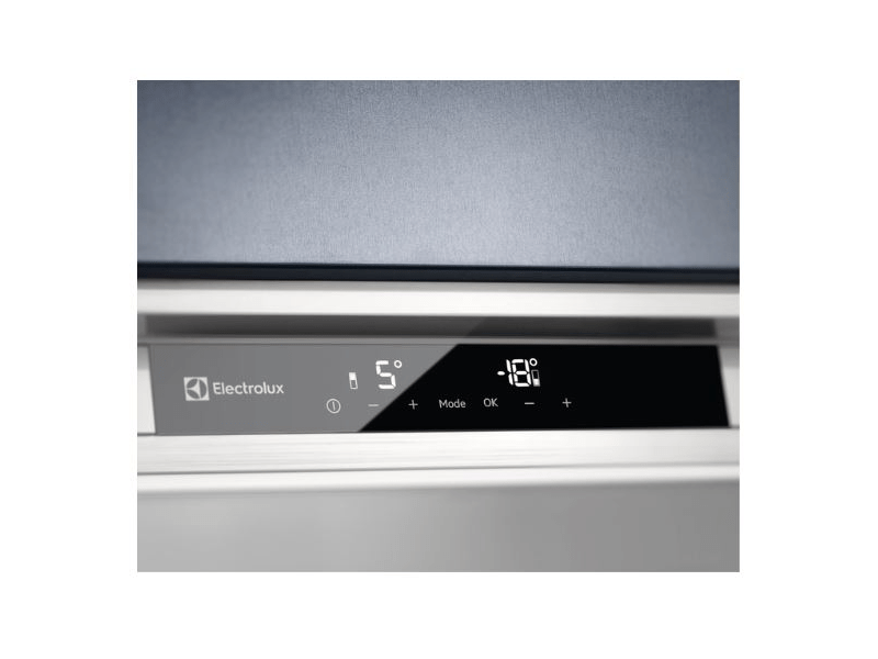 Electrolux ENT8TE18S Beépíthető kombinált hűtőszekrény, NoFrost, 177 cm