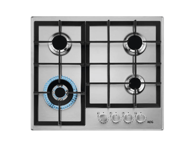 AEG HGB64420SM Beépíthető gáz főzőlap