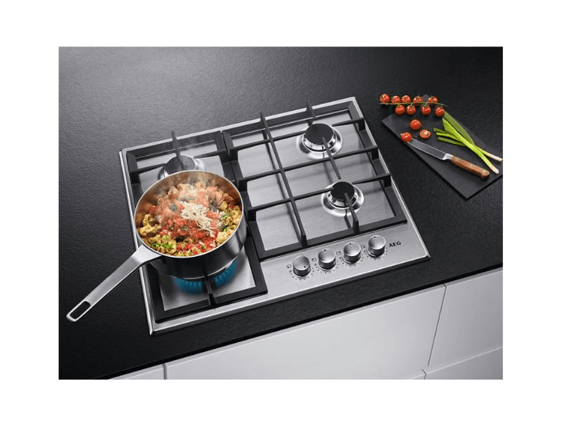 AEG HGB64420SM Beépíthető gáz főzőlap