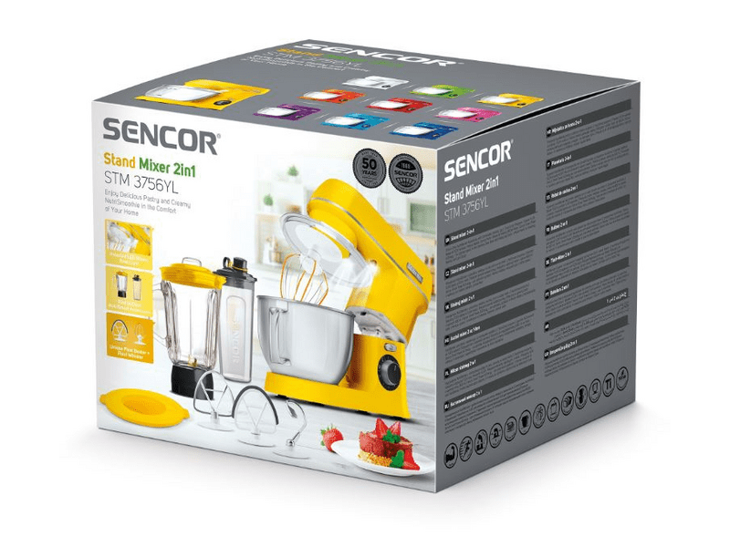 Sencor STM 3756YL Konyhai robotgép, Sárga