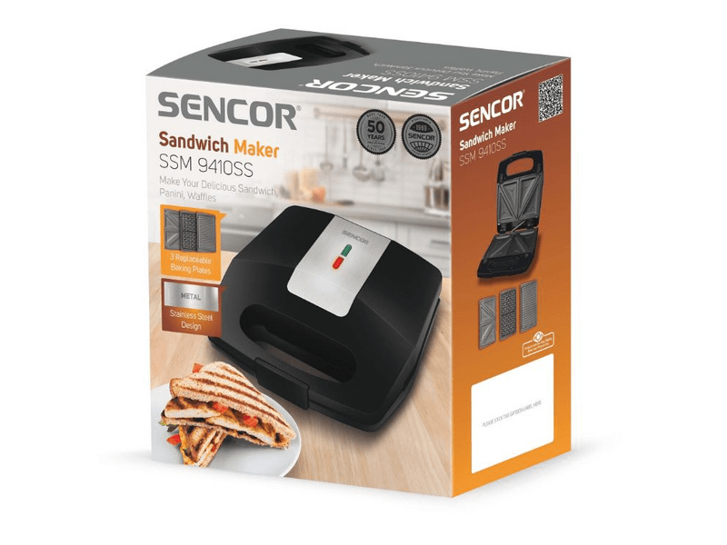 Sencor SSM 9410SS toster za sendviče