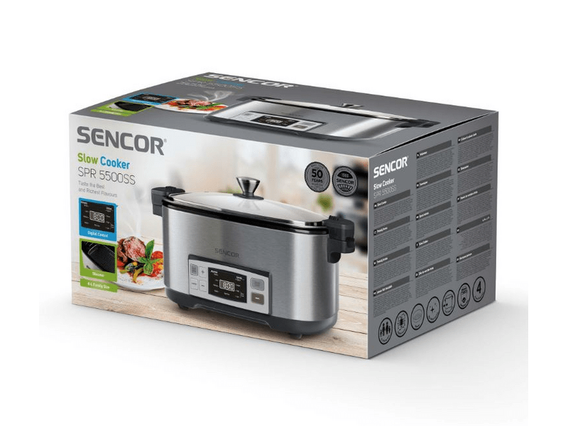 Sencor SPR 5500SS Digitális lassú főző