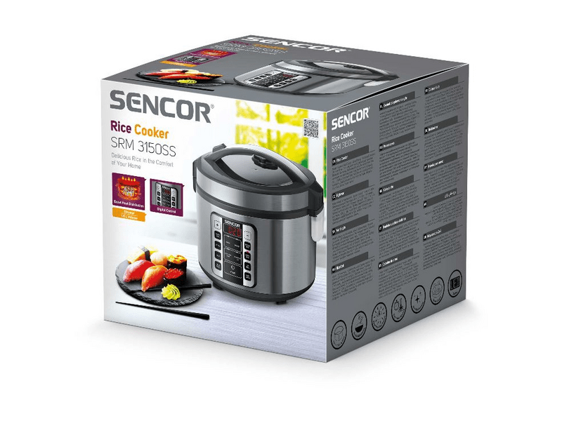 Sencor SRM 3150SS Többfunkciós rizsfőző