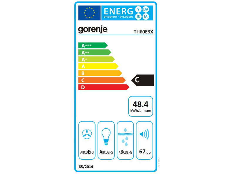 Gorenje TH60E3X Teleskopska napa