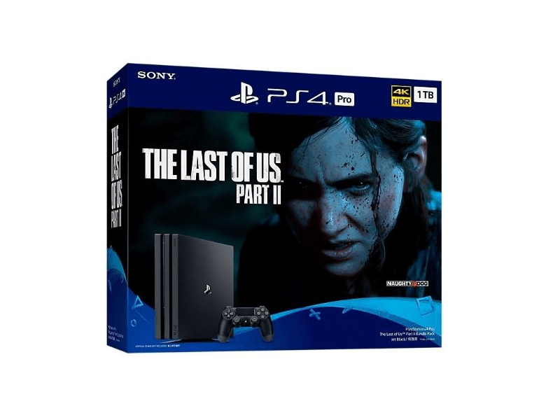 SONY Play Station 4 PRO 1TB Fekete + The Last Of Us Part II