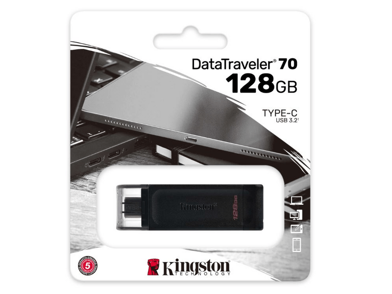 Kingston DataTraveler 70 128GB Pendrive
