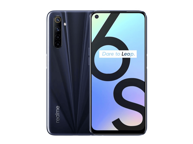 Realme 6S 64 GB Dual SIM Kártyafüggetlen Okostelefon Fekete