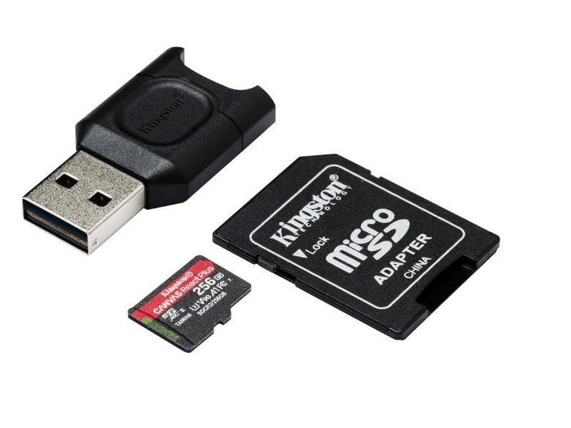 Kingston microSDXC Canvas React Plus 64GB C10/UHS-II/U3/V90/A1 MLPMR2/64GB