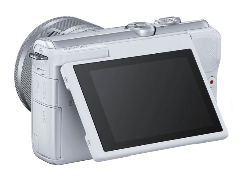Canon EOS M200 + EF-M15-45 Fényképezőgép, Fehér