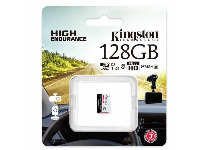 Kingston SDCE/128GB microSDXC High Endurance 128GB Memóriakártya