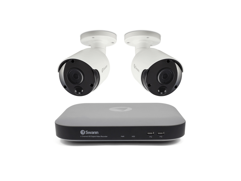 Swann 4 csatornás DVR, 2 db 5MP Kamerarendszer