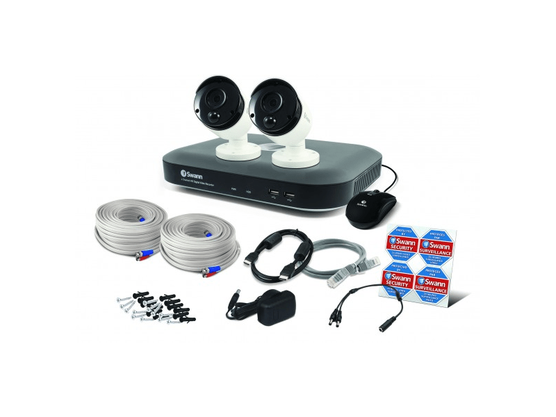 Swann 4 csatornás DVR, 2 db 5MP Kamerarendszer