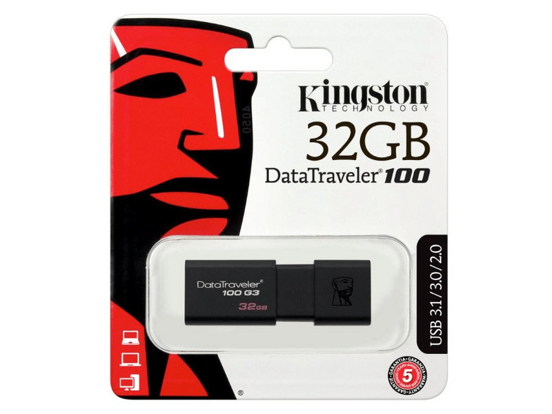 Kingston DataTraveler 100 G3 32GB USB 3.0 pendrive