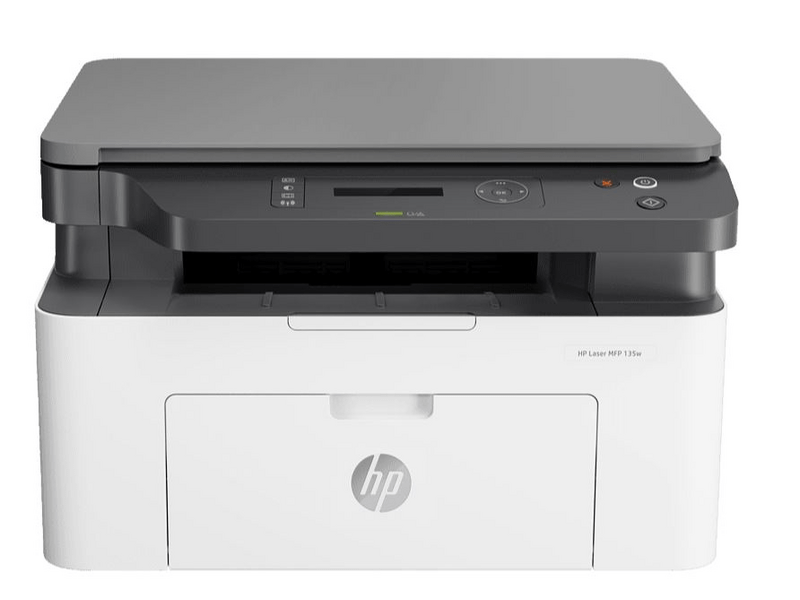HP Laser 135W multifunkciós monokróm lézernyomtató, A4, Wi-Fi (4ZB83A)