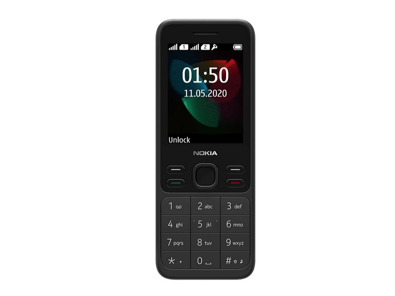 NOKIA 150 (2020) DualSIM Kártyafüggetlen Mobiltelefon, Fekete