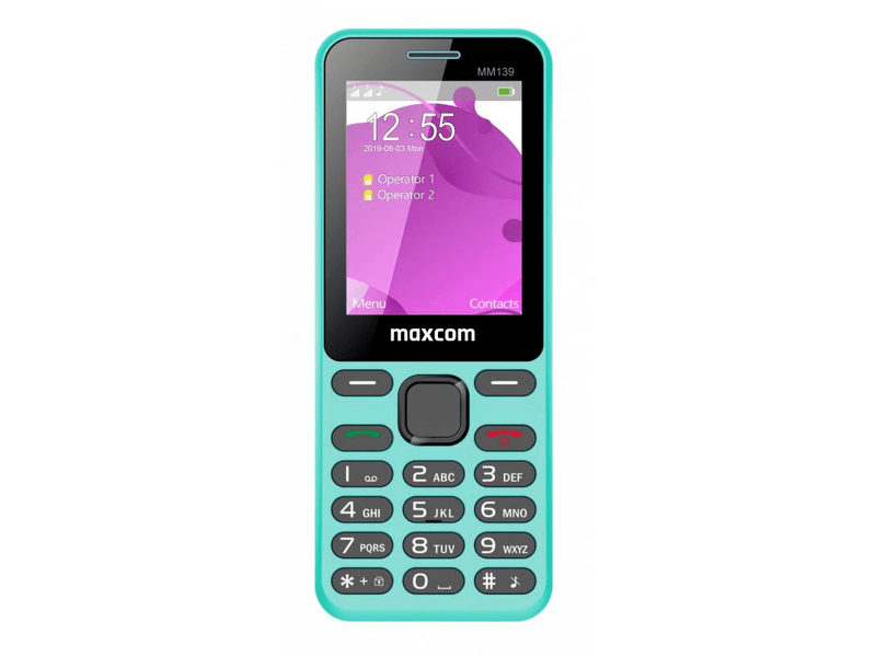 Maxcom MM139 Dual SIM Kártyafüggetlen mobiltelefon, Kék