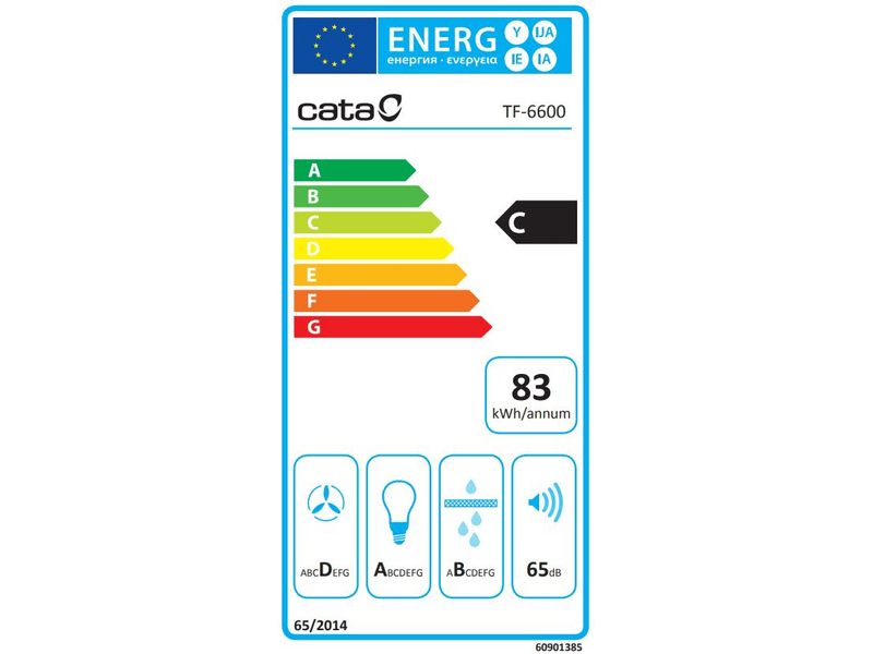 CATA TF-6600/A Teleszkópos páraelszívó