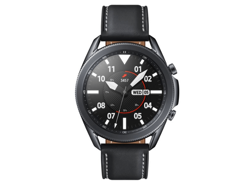 Samsung SM-R840NZKAEUE Galaxy Watch 3 Okosóra, 45 mm, Fekete