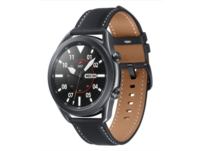 Samsung SM-R840NZKAEUE Galaxy Watch 3 Okosóra, 45 mm, Fekete