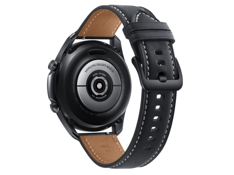 Samsung SM-R840NZKAEUE Galaxy Watch 3 Okosóra, 45 mm, Fekete