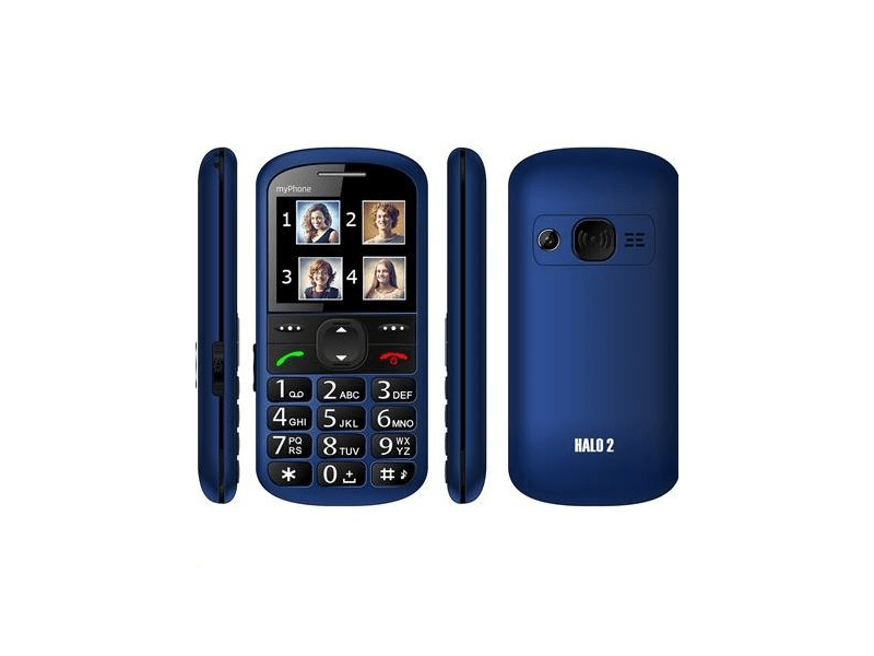 myPhone HALO 2 Kártyafüggetlen Mobiltelefon, Kék