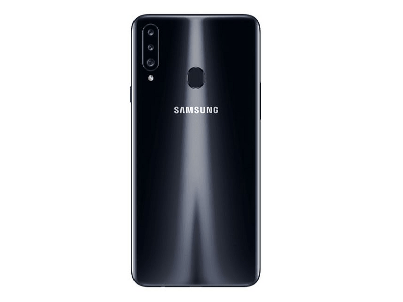Samsung Galaxy A20S 32 GB DualSIM Kártyafüggetlen Okostelefon, Fekete
