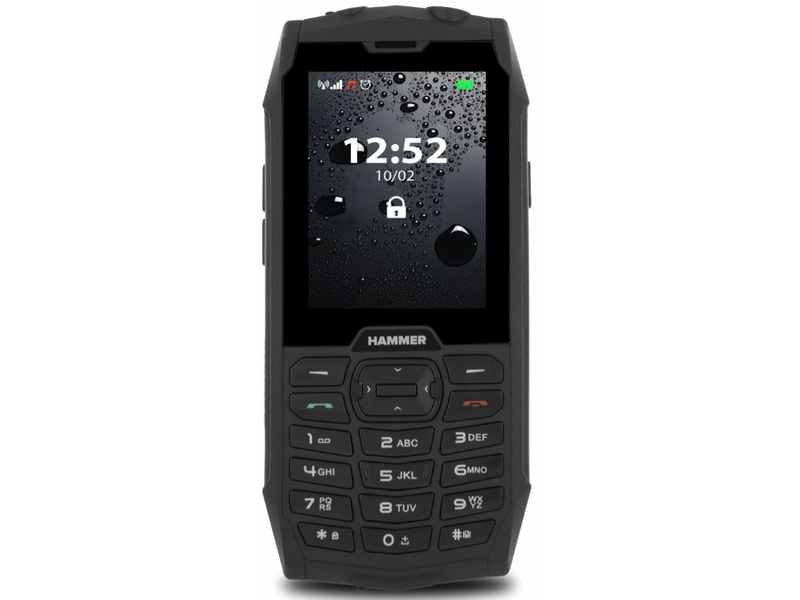 myPhone Hammer 4 Dual SIM Kártyafüggetlen Mobiltelefon, Fekete