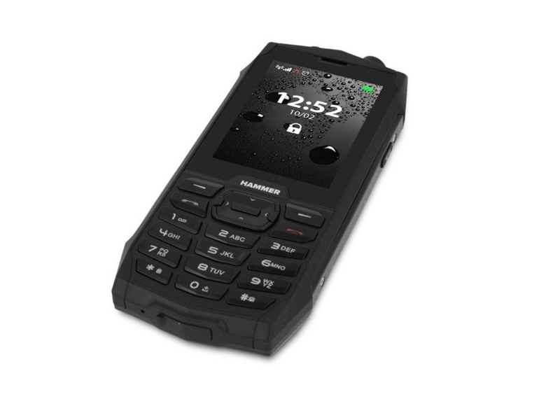 HAMMER 4 Dual SIM Kártyafüggetlen Mobiltelefon, Fekete