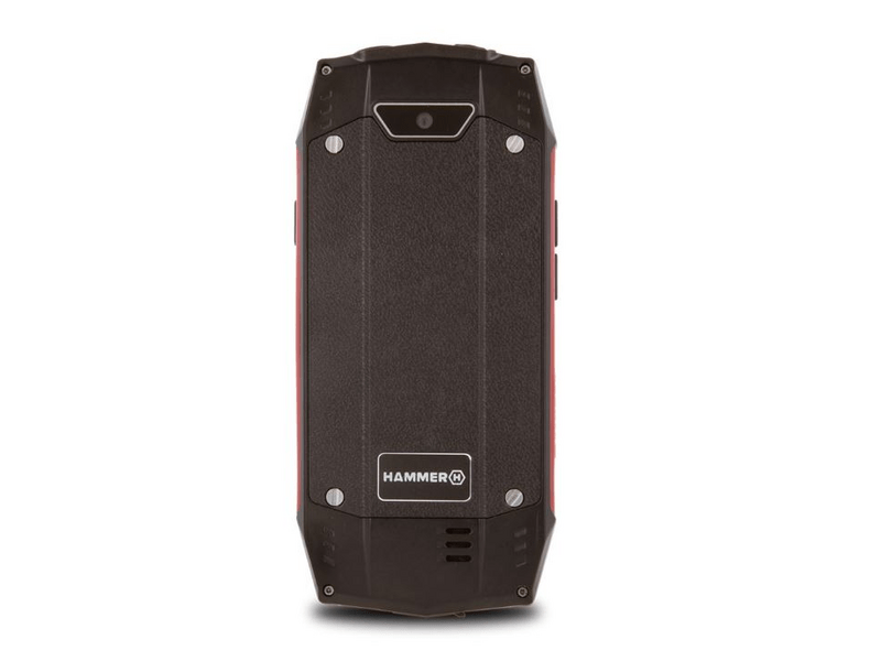 HAMMER 4 Dual SIM Kártyafüggetlen Mobiltelefon, Fekete-Piros