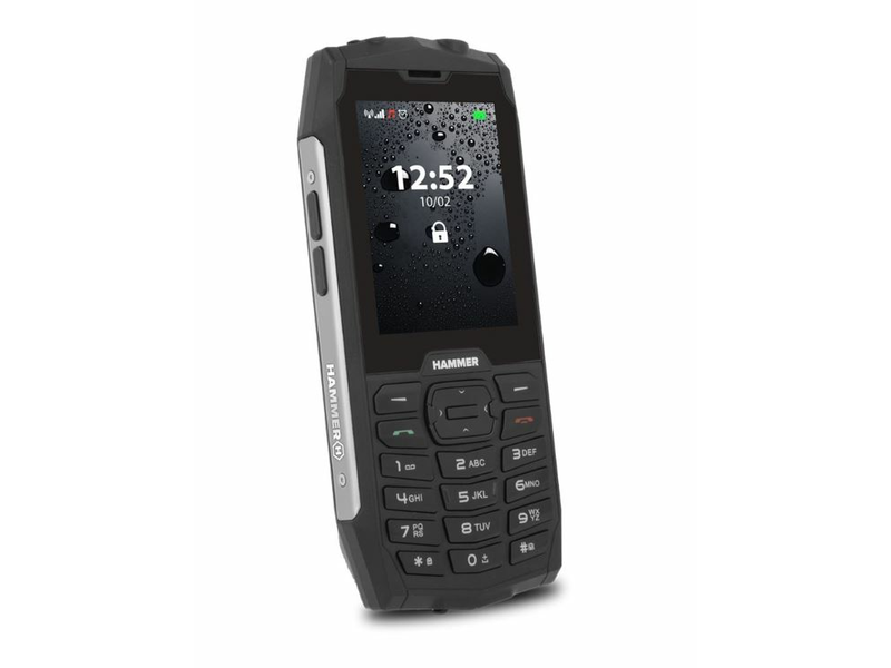 myPhone Hammer 4 Dual SIM Kártyafüggetlen Mobiltelefon, Fekete-Szürke