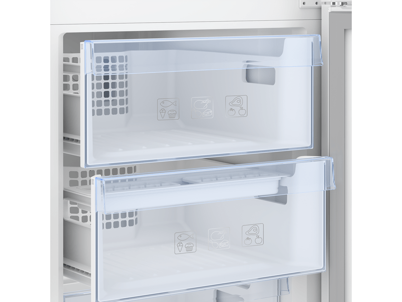 Beko RCNA406I30XB Alulfagyasztós kopmbinált hűtőszekrény