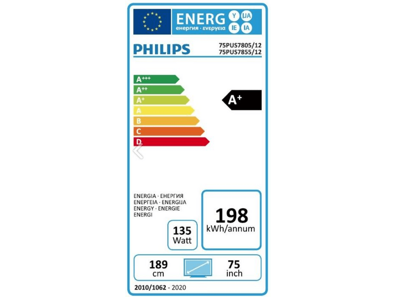 Philips 75PUS7805/12 4K Ultra HD LED Smart Tv