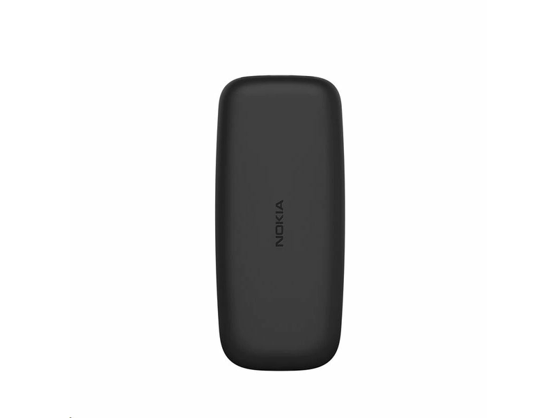 Nokia 105 (2019) Mobiltelefon, Fekete + Domino Quick SIM