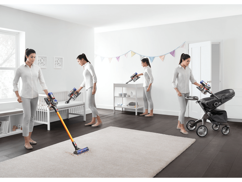 DYSON V8 Absolute New Vezeték nélküli kézi porszívó Ezüst Narancs