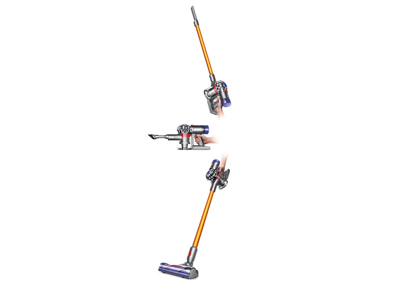 DYSON V8 Absolute New Vezeték nélküli kézi porszívó Ezüst Narancs