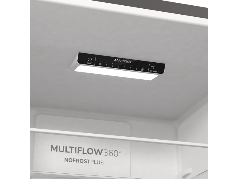 Gorenje NRK6202ES4 Alulfagyasztós kombinált hűtőszekrény