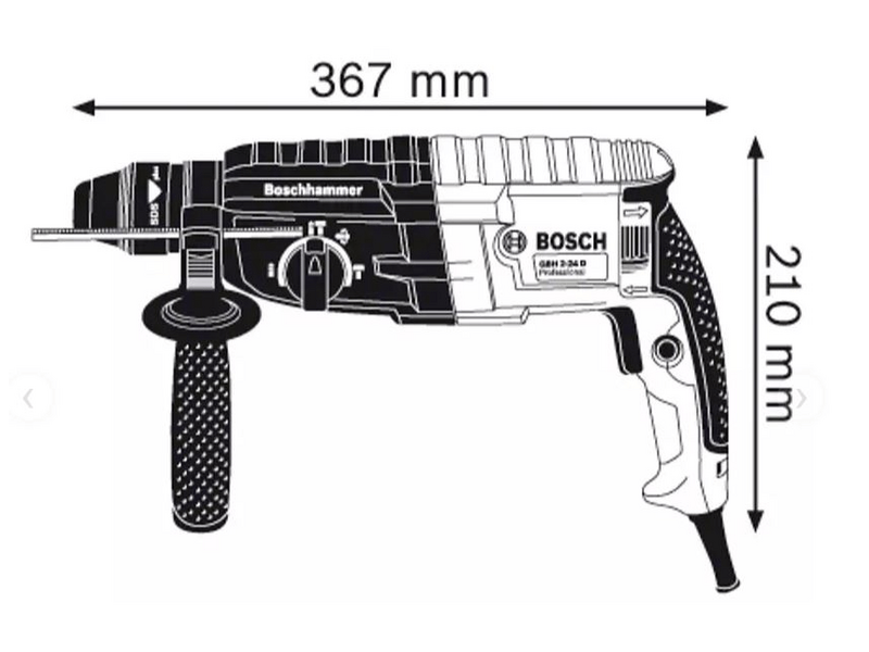 Bosch GBH 240 Fúrókalapács (0611272100)