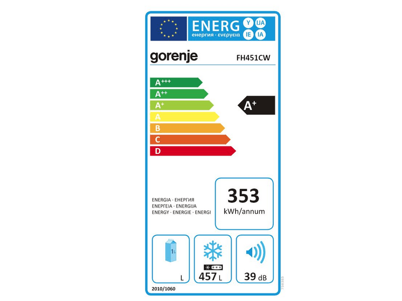 Gorenje FH451CW Fagyasztóláda