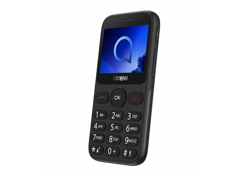 Alcatel OT-2019G Szürke + Domino Fix csomag Kártyafüggetlen mobiltelefon