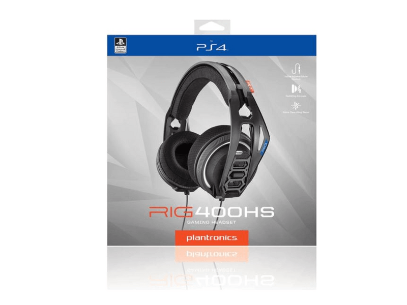 Nacon Plantronics RIG 400HS Black Headset PS4