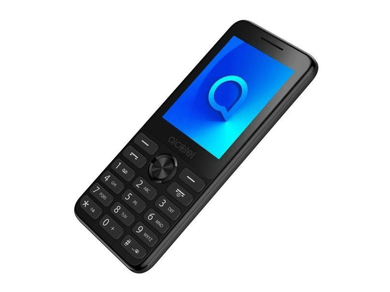 Alcatel 2003 Kártyafüggetlen Mobiltelefon, Szürke + Domino Fix csomag