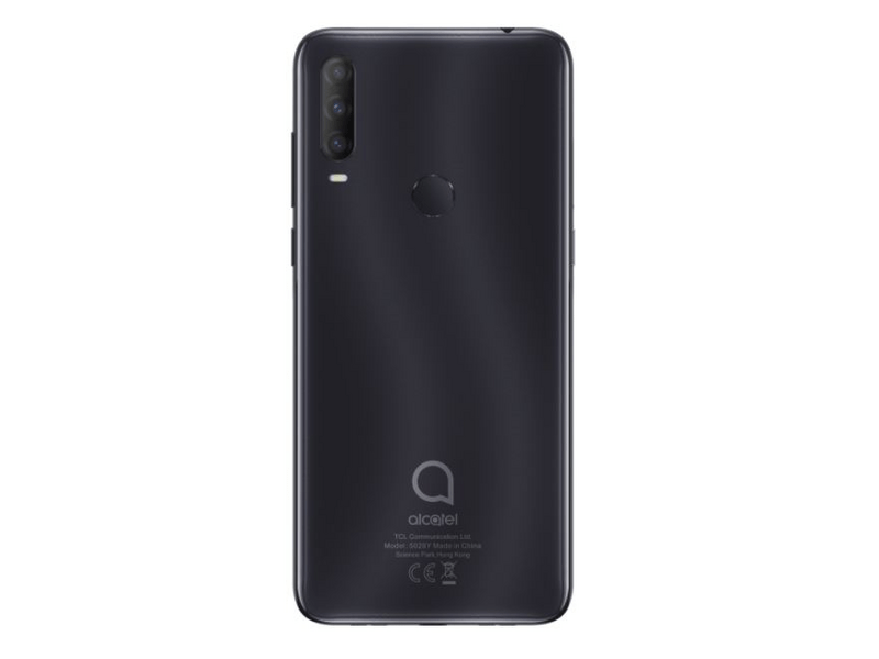 Alcatel 1S 2020 Dual SIM, Fekete + Domino Fix csomag Kártyafüggetlen Okostelefon