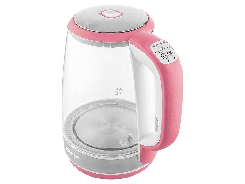 Sencor SWK 2194RD Kuhalo za vodu s kontrolom temperature, crveno