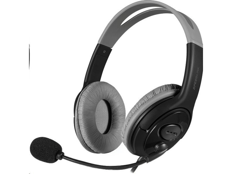 Speedlink SL-870004-BK LUTA Stereo Headset, Fekete