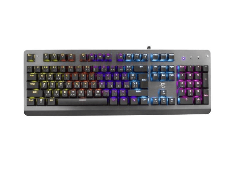 White Shark GK-1926 LEGIONNAIRE mechanikus RGB gamer US billentyűzet