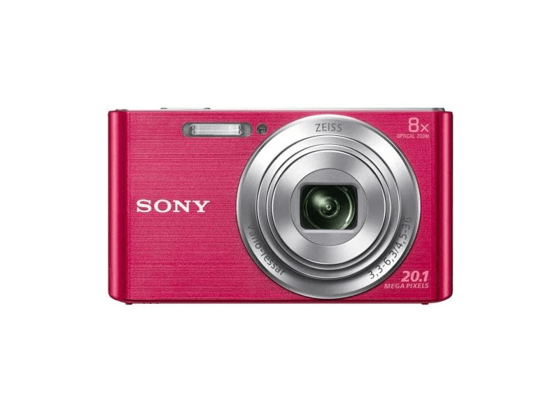 Sony W830 Rózsaszín Digitális fényképezőgép + 32GB Memóriakártya + tok